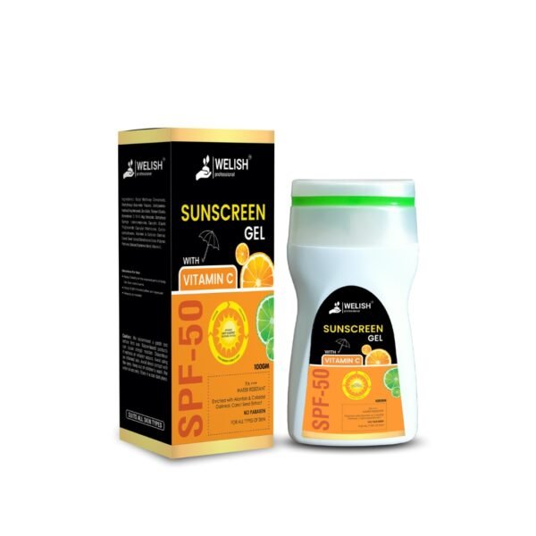 Sunscreen Gel / Lotion SPF 40/50 for Broad-Spectrum Protection Against UVA and UVB Rays - 100ml