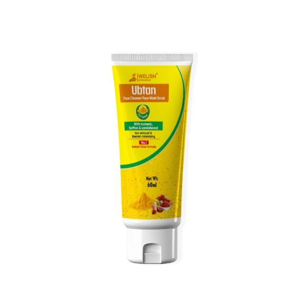 Welish UBTAN 3 in 1 Face Cleanser Face wash  Scrub 100ml